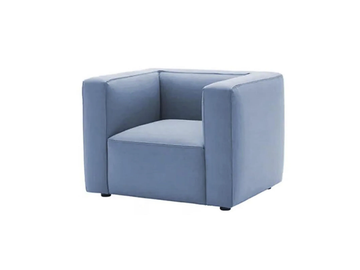 DADO OUTDOOR BU2370 - Fabric garden armchair with armrests by Andreu World