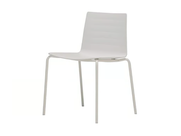 FLEX OUTDOOR SI1320 - Stackable Polymer garden chair by Andreu World