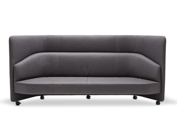IN OUT OFFICE SF2254 - High-back fabric sofa by Andreu World