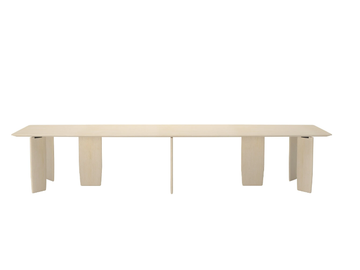 ORU ME6557 - Rectangular ash meeting table by Andreu World