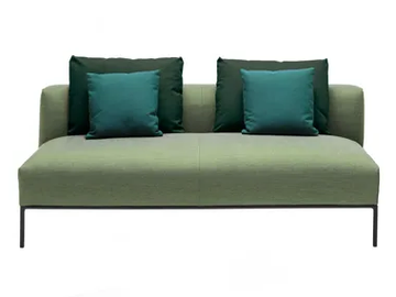 RAGLAN HOME SF2218 - 2 seater sectional fabric sofa by Andreu World