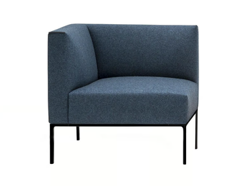 RAGLAN SF2068 - Corner armchair by Andreu World