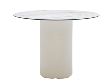 SOLID ME03651 - Polymer table base by Andreu World