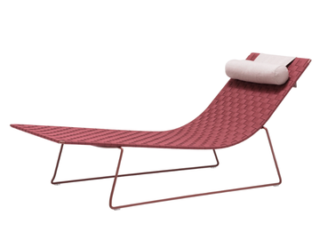 TRENZA TU0704 - Stackable polypropylene sun lounger by Andreu World