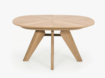 MAIDO SQUIRCLE - Extending solid wood dining table by Anesis