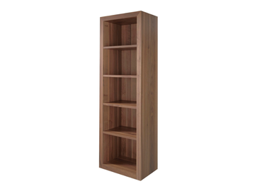 3172 - Open walnut bookcase by Angel Cerdá