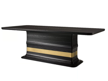 DILAN - Rectangular wooden table by A.R. Arredamenti