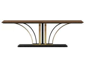 DILAN - Rectangular wooden table by A.R. Arredamenti