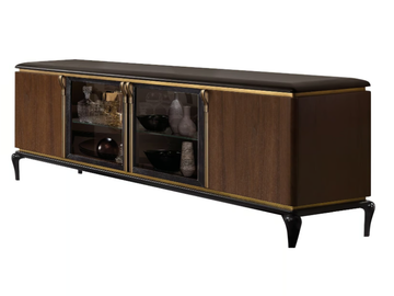 DILAN - Wooden TV cabinet by A.R. Arredamenti