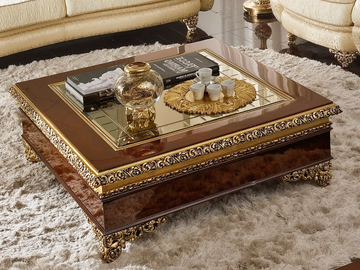 GRAND ROYAL - Square coffee table by A.R. Arredamenti