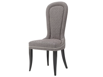 OLIVER - Upholstered fabric chair by A.R. Arredamenti