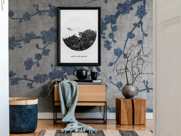BLUE BLOSSOM - Digital printing vinyl wallpaper by Architects Paper