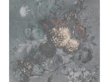 BOUQUET GRIS - Digital printing wallpaper with floral pattern by Architects Paper