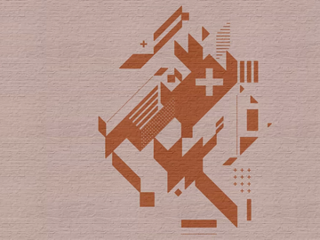 BRICK BY BRICK - Brick effect Digital printing wallpaper by Architects Paper