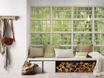 BRICKS OF GLASS - Washable nonwoven wallpaper by Architects Paper