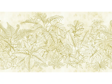 FERN GARDEN - Digital printing wallpaper with floral pattern by Architects Paper