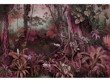 JUNGLE - Digital printing trompe l'oeil wallpaper by Architects Paper
