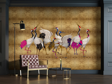 LAND OF HAPPINESS - Fire retardant washable nonwoven wallpaper by Architects Paper
