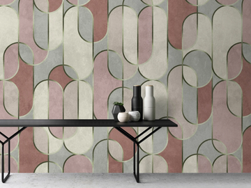 RITZ - Geometric washable nonwoven wallpaper by Architects Paper