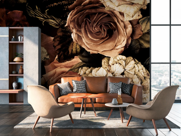 ROMANTIC FLOWERS - Digital printing vinyl wallpaper by Architects Paper