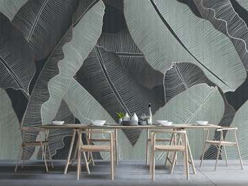 UNDER COVER - Ecological Tropical nonwoven wallpaper by Architects Paper