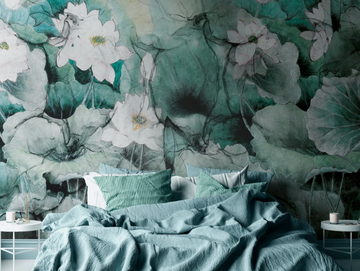 WATER LILY - Digital printing vinyl wallpaper by Architects Paper
