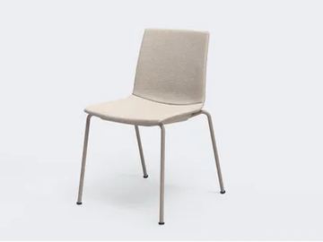 AIRA - Upholstered stackable chair by Ares Line