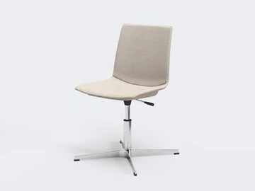 AIRA - Upholstered with 4-spoke base chair by Ares Line