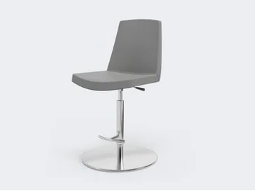 JOLLY - Height-adjustable office stool by Ares Line