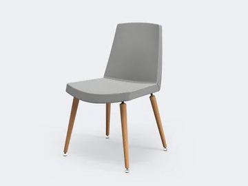 JOLLY - Upholstered chair by Ares Line