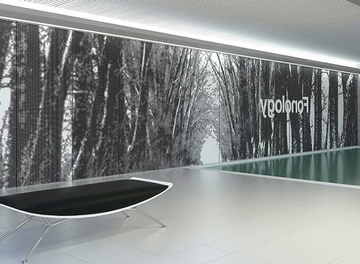 METALIA - Steel plate panels with three-dimensional holes by Ares Line