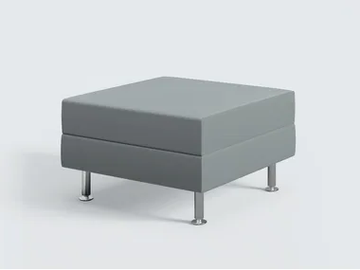 NAXOS - Upholstered square pouf by Ares Line