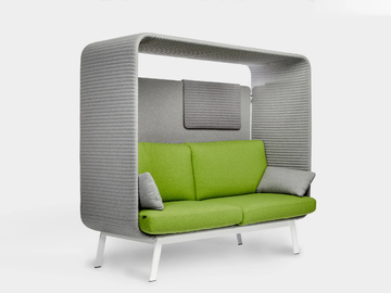PRIVÈE - Acoustic fabric office booth by Ares Line