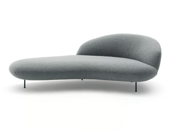 BANAH - Upholstered fabric day bed by Arflex
