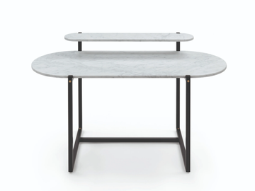 SIGMUND - Marble secretary desk by Arflex