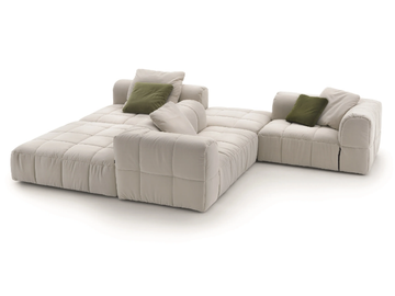 STRIPS SYSTEM - Modular fabric sofa by Arflex