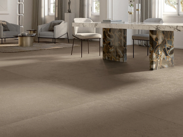 BALANCE - TAN - Porcelain stoneware wall/floor slabs with resin effect by ARIOSTEA
