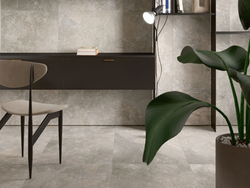 TWIN.S - STEAM - Rectified porcelain stoneware wall/floor slabs with concrete effect by ARIOSTEA