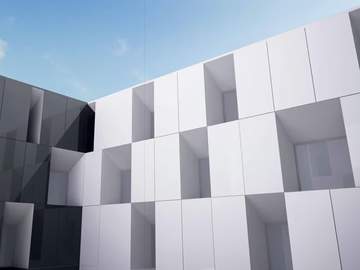 ULTRA IRIDIUM BIANCO - Indoor/outdoor porcelain stoneware wall/floor tiles by ARIOSTEA