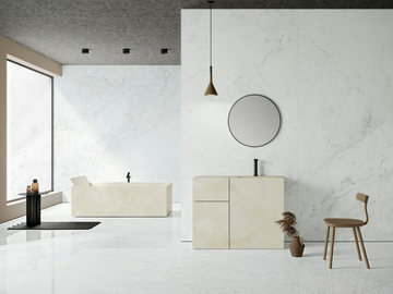 ULTRA MARMI - MICHELANGELO ALTISSIMO - Porcelain stoneware wall/floor slabs with marble effect by ARIOSTEA