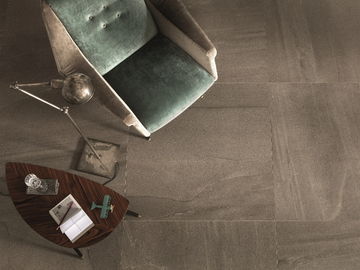 ULTRA PIETRE - BASALTINA MOKA - Flooring with stone effect by ARIOSTEA