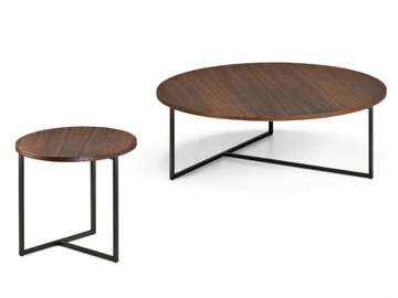 ARMONIA - Round Sucupira coffee table by Arketipo
