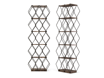 LADY BIRD - Iron bookcase by Arketipo