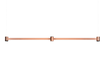 ART BASE DIRECT & INDIRECT - LED brass pendant lamp by Arkoslight