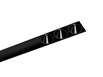 BLACK FOSTER CUSTOM - Aluminium linear lighting profile for LED modules by Arkoslight