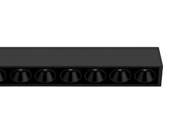 BLACK FOSTER SURFACE 10 - LED multiple aluminium spotlight by Arkoslight