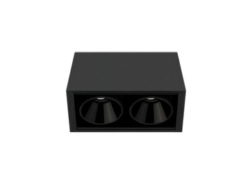 BLACK FOSTER SURFACE 2 - LED multiple aluminium spotlight by Arkoslight