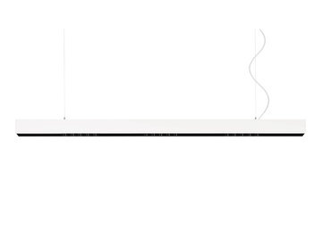 BLACK FOSTER SUSPENSION 1600 - LED aluminium pendant lamp by Arkoslight