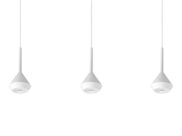 SPIN 3 BASE - LED aluminium pendant lamp by Arkoslight