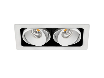 TWIST DOUBLE - LED adjustable spotlight by Arkoslight